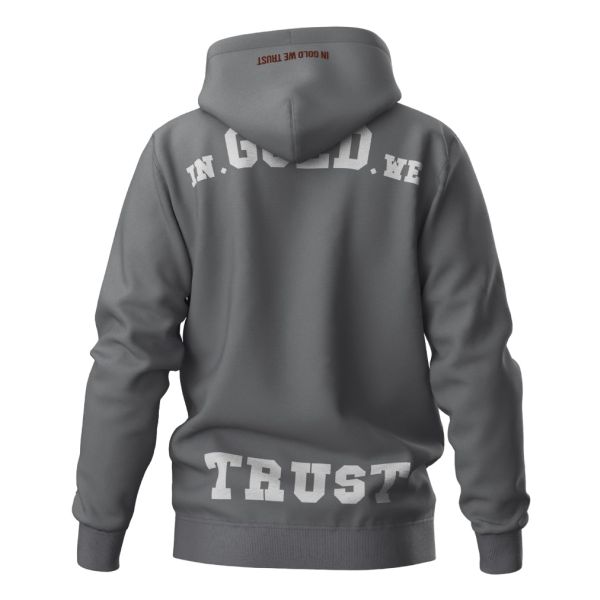 In Gold We Trust The Notorious Hoodie Antraciet
