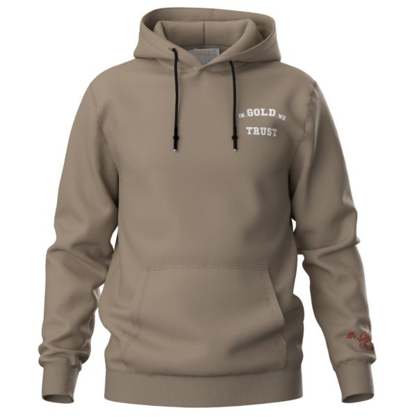 In Gold We Trust The Notorious Hoodie Beige