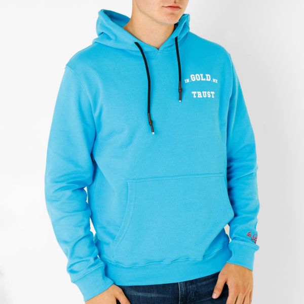 In Gold We Trust The Notorious Hoodie Blauw