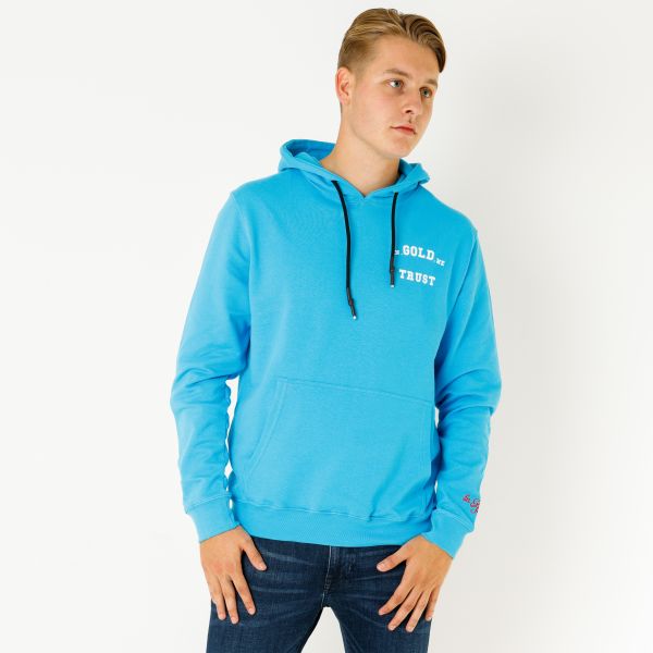 In Gold We Trust The Notorious Hoodie Blauw