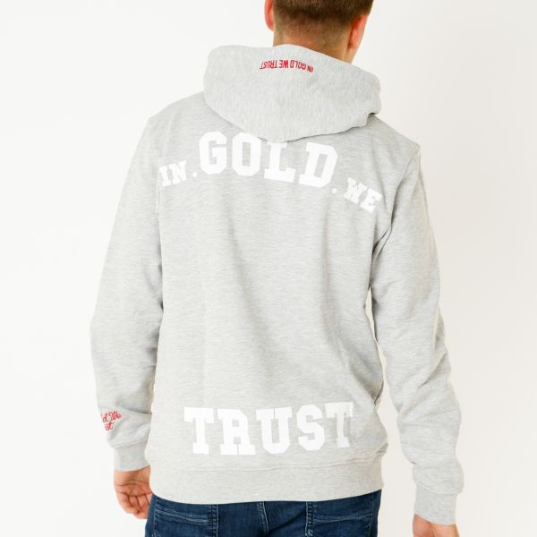 In Gold We Trust The Notorious Hoodie Grijs