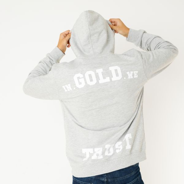 In Gold We Trust The Notorious Hoodie Grijs