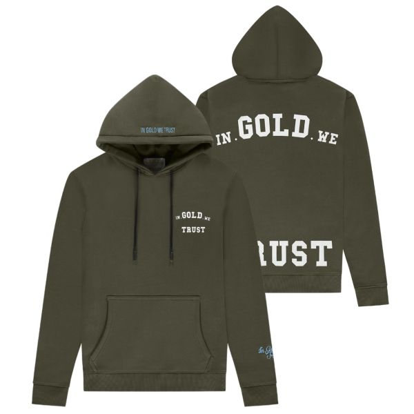 In Gold We Trust The Notorious Hoodie Groen