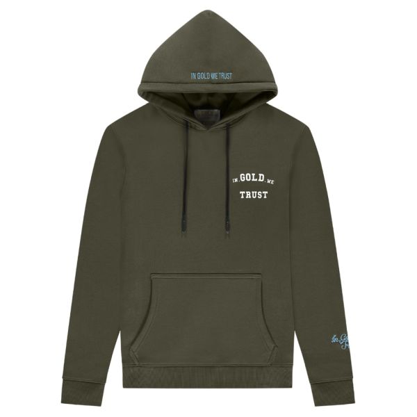 In Gold We Trust The Notorious Hoodie Groen