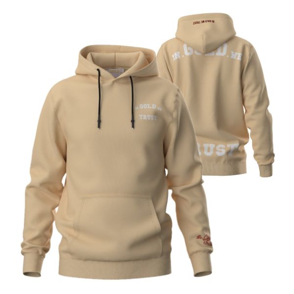 In Gold We Trust The Notorious Hoodie Licht Geel