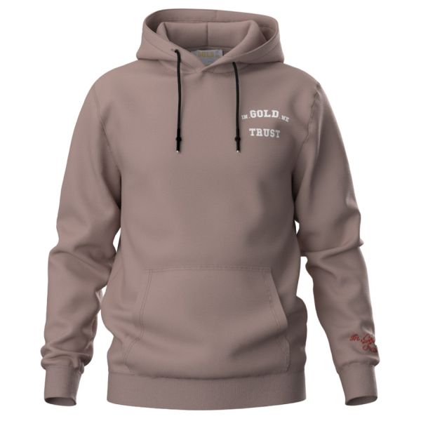 In Gold We Trust The Notorious Hoodie Licht Roze