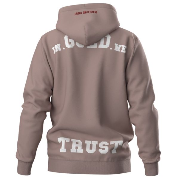 In Gold We Trust The Notorious Hoodie Licht Roze