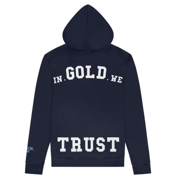 In Gold We Trust The Notorious Hoodie Navy