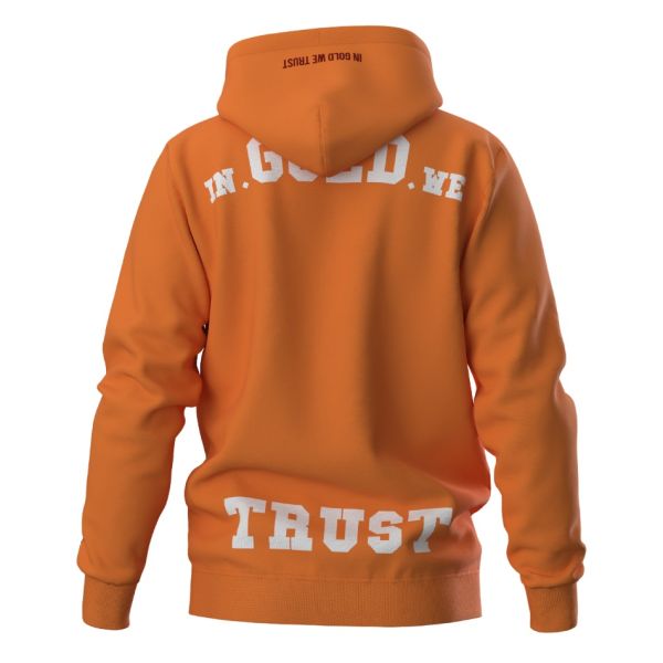 In Gold We Trust The Notorious Hoodie Oranje