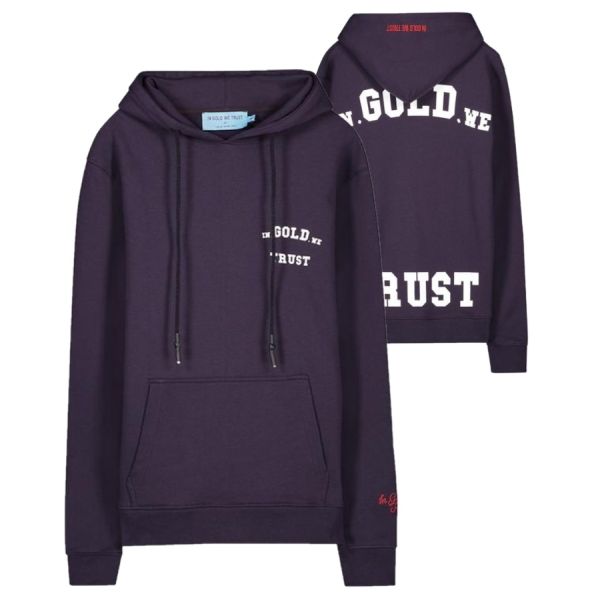 In Gold We Trust The Notorious Hoodie Paars