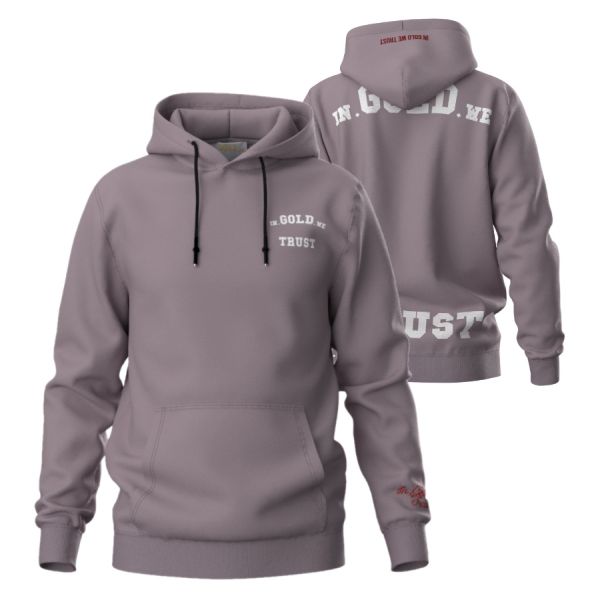 In Gold We Trust The Notorious Hoodie Paars