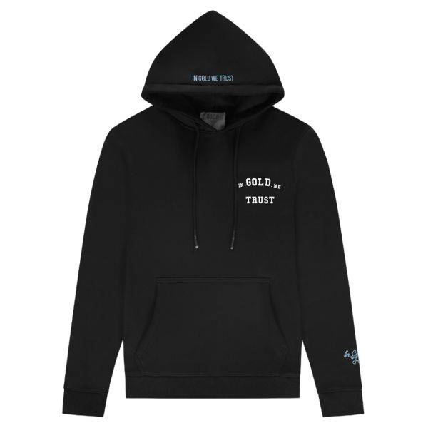 In Gold We Trust The Notorious Hoodie Zwart