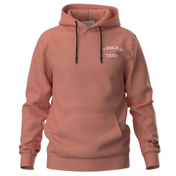 In Gold We Trust The Notorious Light Hoodie Donker Peach