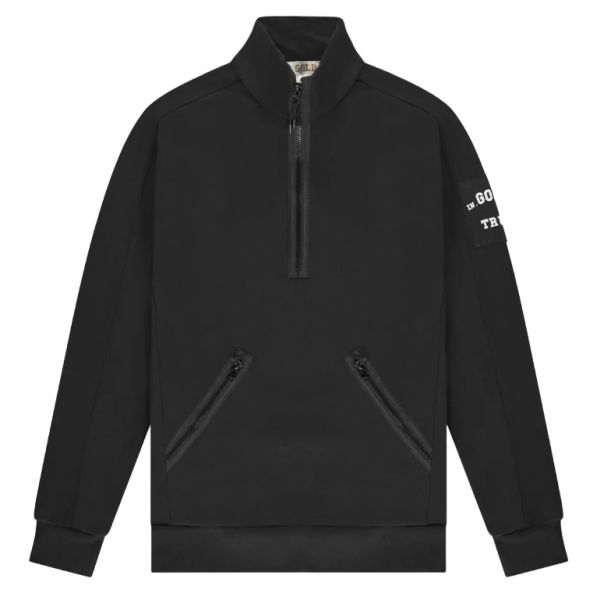 In Gold We Trust The Progress Sweater Zwart
