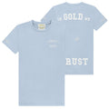 In Gold We Trust The Pusha T-shirt Licht Blauw