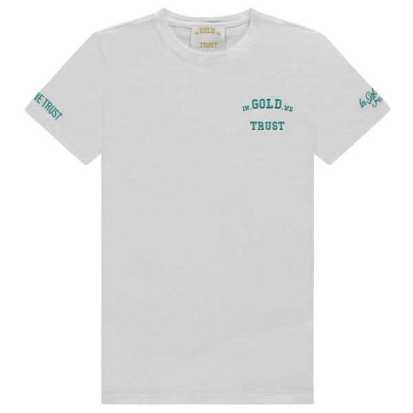 In Gold We Trust The Pusha T-shirt Wit