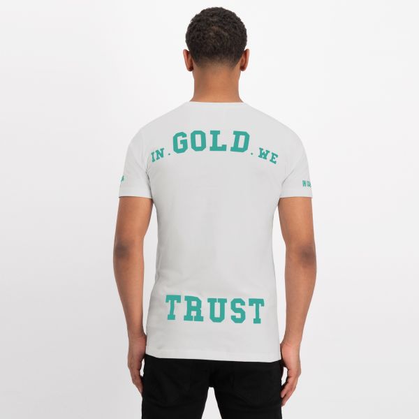 In Gold We Trust The Pusha T-shirt Wit