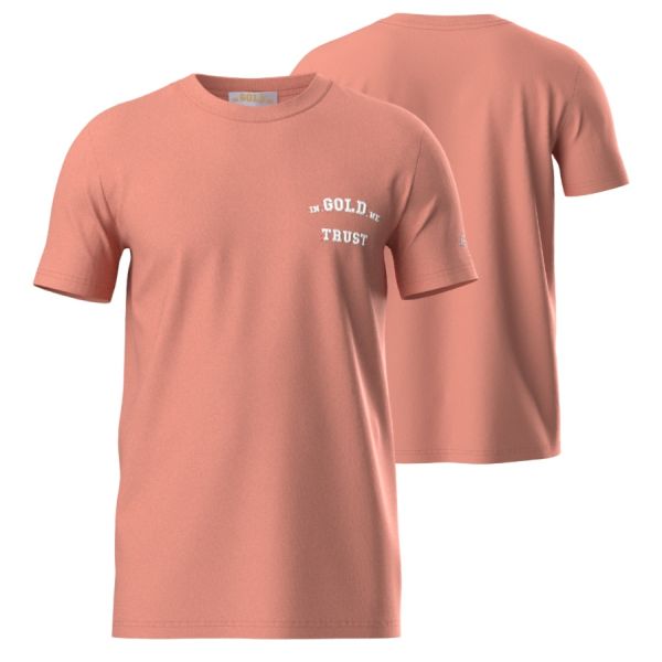 In Gold We Trust The Pusha Light T-shirt Donker Peach