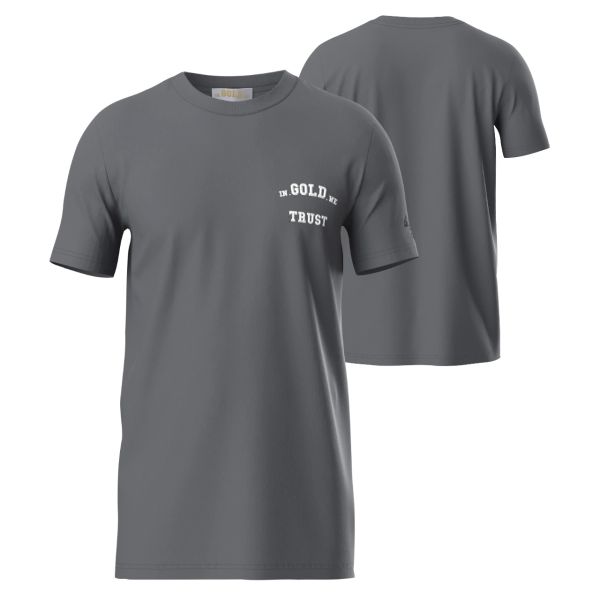 In Gold We Trust The Pusha Light T-shirt Grijs