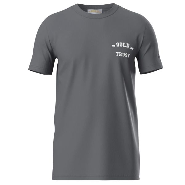 In Gold We Trust The Pusha Light T-shirt Grijs