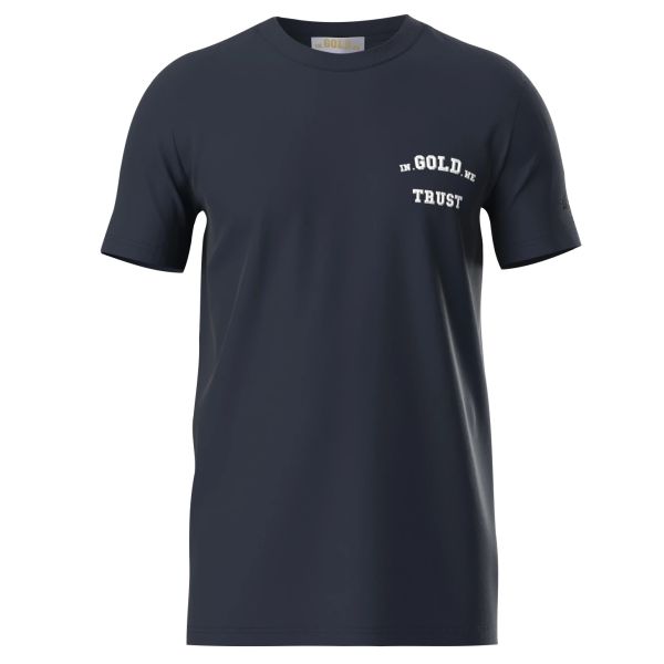In Gold We Trust The Pusha Light T-shirt Navy