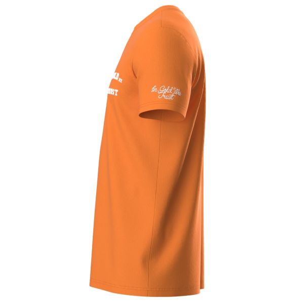 In Gold We Trust The Pusha Light T-shirt Oranje