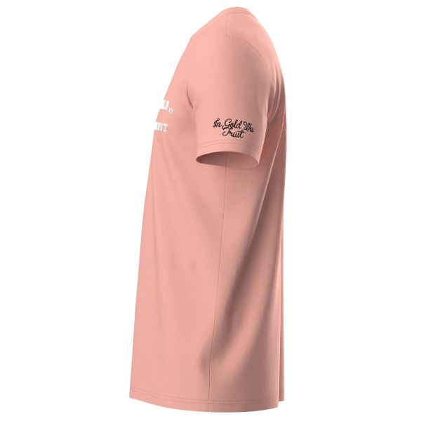 In Gold We Trust The Pusha Light T-shirt Peach
