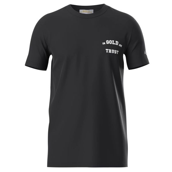 In Gold We Trust The Pusha Light T-shirt Zwart