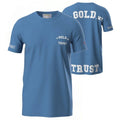 In Gold We Trust The Pusha T-shirt Blauw