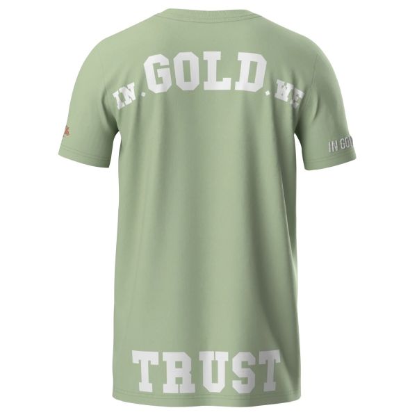 In Gold We Trust The Pusha T-shirt Licht Groen