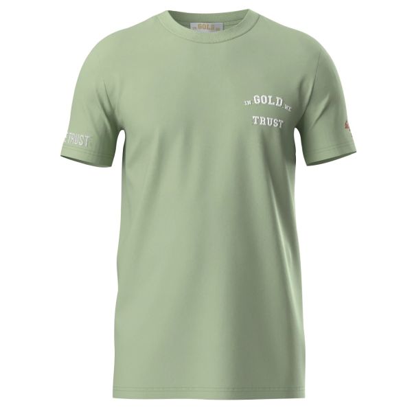 In Gold We Trust The Pusha T-shirt Licht Groen