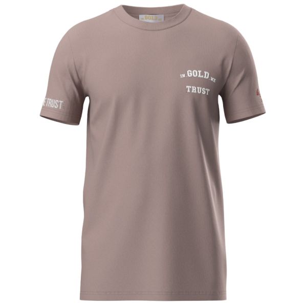 In Gold We Trust The Pusha T-shirt Licht Roze