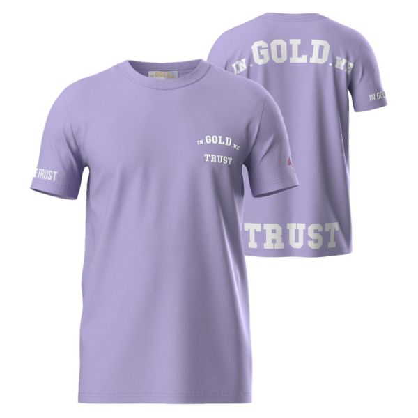 In Gold We Trust The Pusha T-shirt Lila