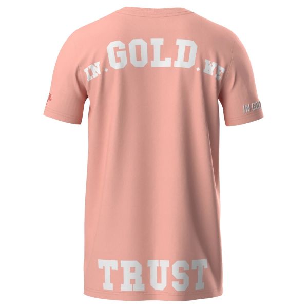 In Gold We Trust The Pusha T-shirt Peach