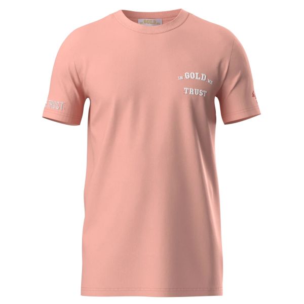 In Gold We Trust The Pusha T-shirt Peach