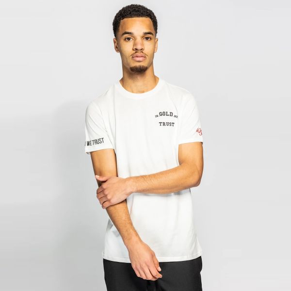 In Gold We Trust The Pusha T-shirt Wit