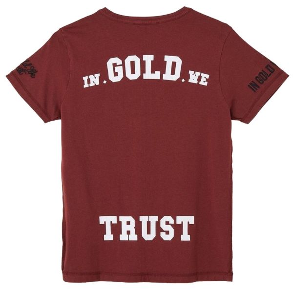 In Gold We Trust The Raekwon T-shirt Bordeaux