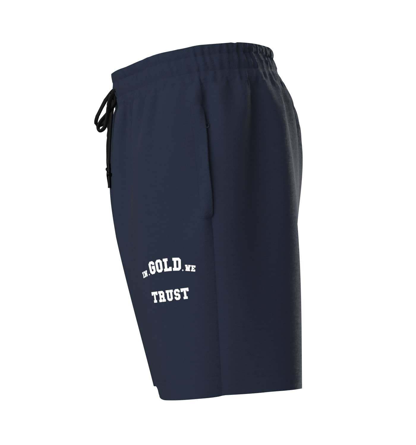 In Gold We Trust The Ross Korte Broek Blauw IGWTSH-007