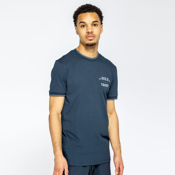 In Gold We Trust The Same T-shirt Navy