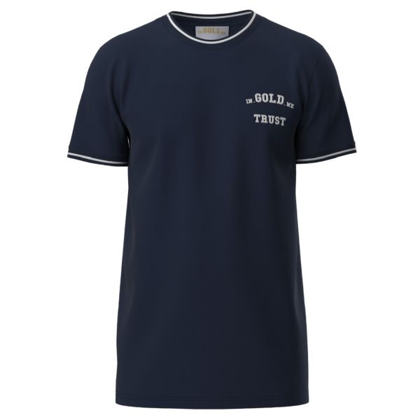In Gold We Trust The Same T-shirt Navy