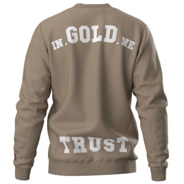 In Gold We Trust The Slim 2.0 Sweater Beige