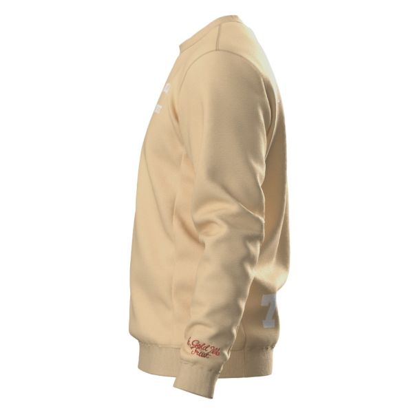 In Gold We Trust The Slim 2.0 Sweater Licht Geel