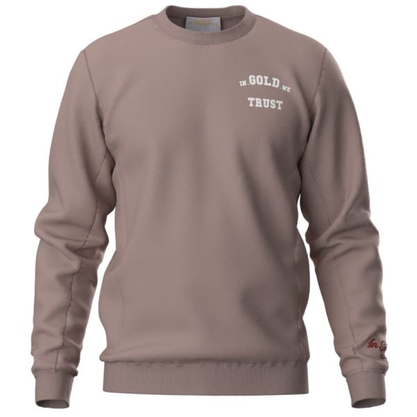 In Gold We Trust The Slim 2.0 Sweater Licht Roze