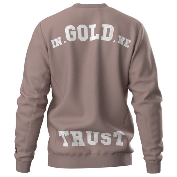 In Gold We Trust The Slim 2.0 Sweater Licht Roze
