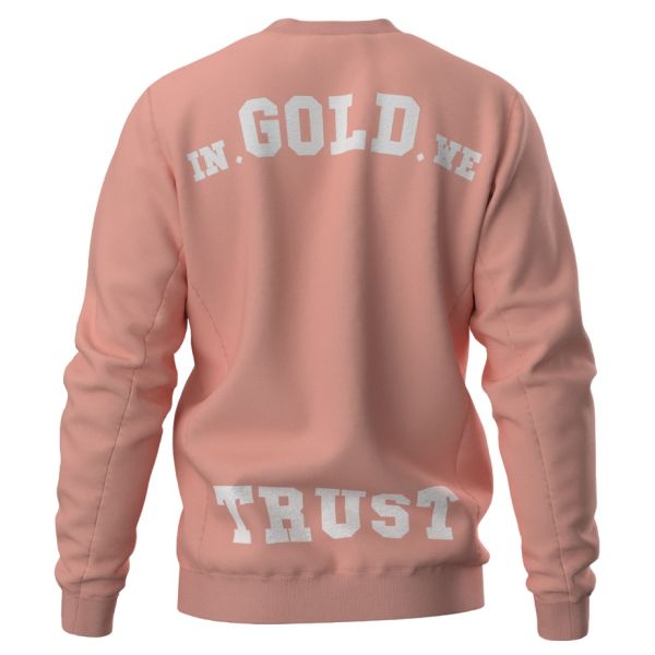 In Gold We Trust The Slim 2.0 Sweater Peach