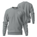 In Gold We Trust The Slim Light Sweater Antraciet