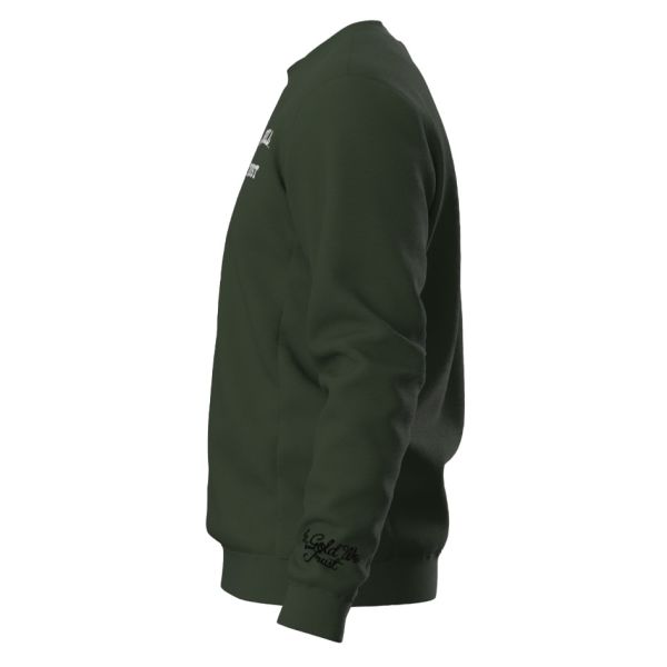 In Gold We Trust The Slim Light Sweater Donker Groen