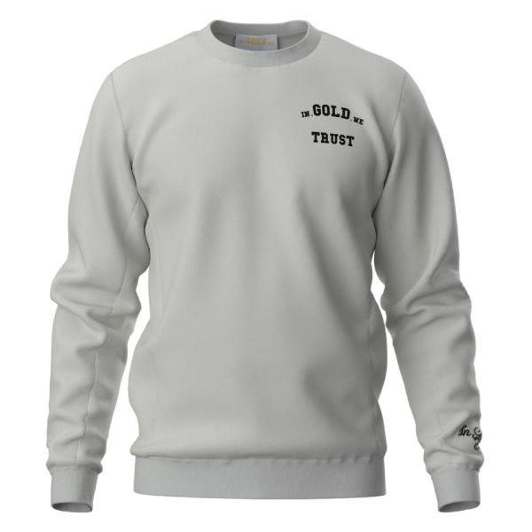 In Gold We Trust The Slim Light Sweater Wit