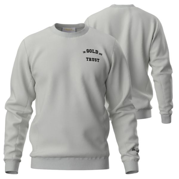 In Gold We Trust The Slim Light Sweater Wit