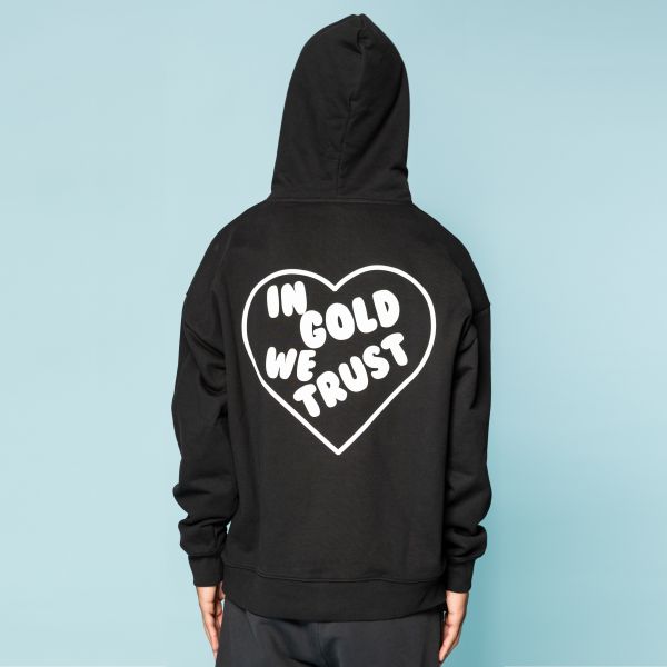 In Gold We Trust The Soul Hoodie Zwart